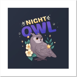 Night Owl Posters and Art